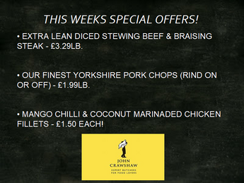 🔥This Weeks Specials🔥 30/08 - 05/09
