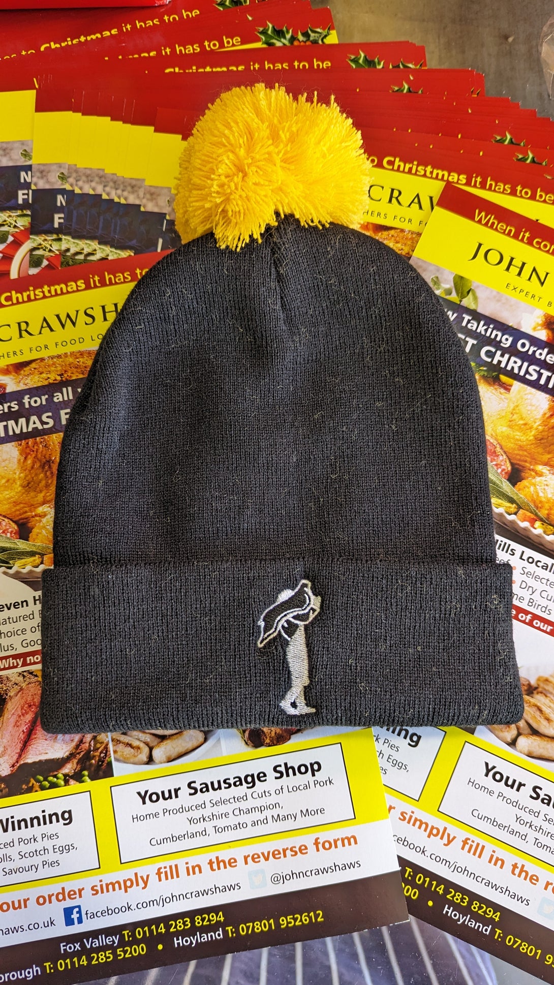 OFFICIAL JOHN CRAWSHAWS WINTER WOOLLY HAT
