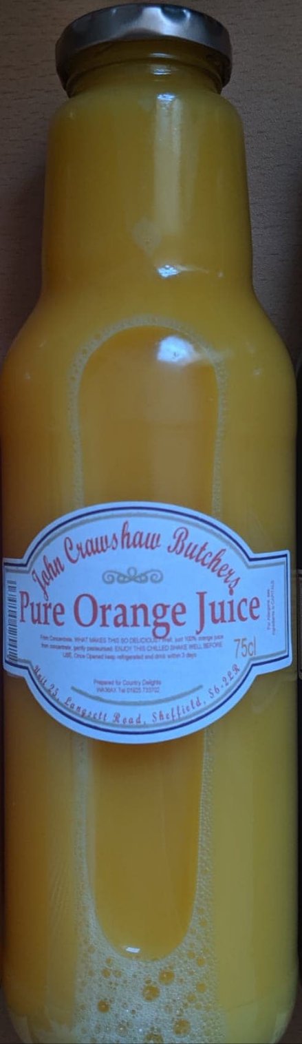 Our Own Fresh Orange Juice