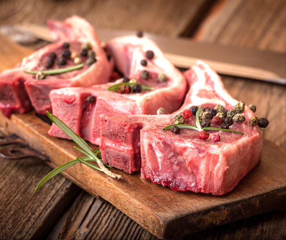 RIB END LAMB LOIN CHOPS