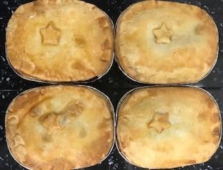 SMALL CHICKEN & HAM PIE