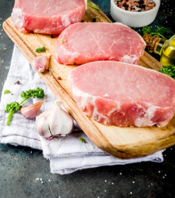 LOIN PORK STEAKS