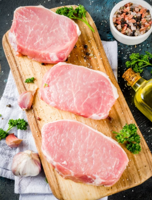 2KG PORK LOIN STEAKS